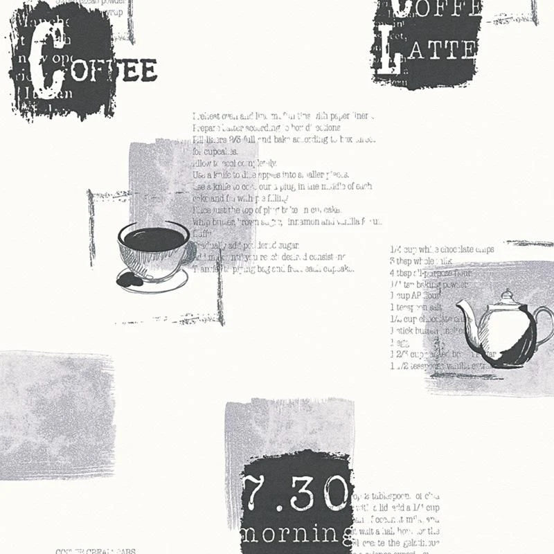 Tapete Grau, Silber, Weiß SALE AS-Creation Vliestapete (1043380) – Bild 6