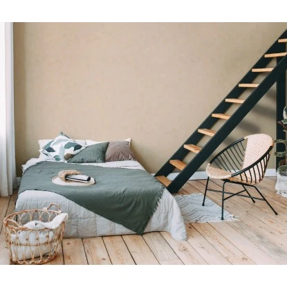 AS-Creation Vliestapete Grafisch Strukturtapete Matt Leicht Strukturiert Beige – Bild 3