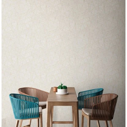 AS-Creation Vliestapete Struktur Metallic Metalliceffekt Strukturiert Creme Grau – Bild 3