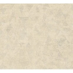 Vliestapete Geometrisch Leicht Glänzend Leicht Strukturiert Beige FSC®