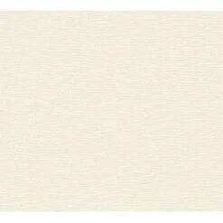 Vliestapete Uni Matt Strukturiert Creme Weiß FSC®