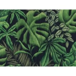 A.S. Création Vliestapete Greenery Blätter Schwarz-Grün FSC®