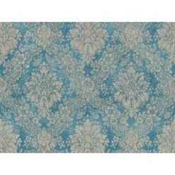 A.S. Création Vliestapete Secret Garden Ornamente Blau-Taupe FSC®