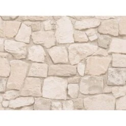 A.S. Creation Papiertapete Dekora Natur Naturstein Beige FSC®