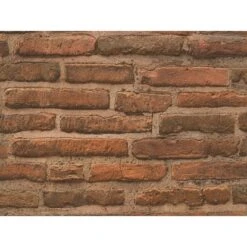 A.S. Création Vliestapete Best Of Wood´n Stone Ziegelstein Rostrot-Braun FSC®