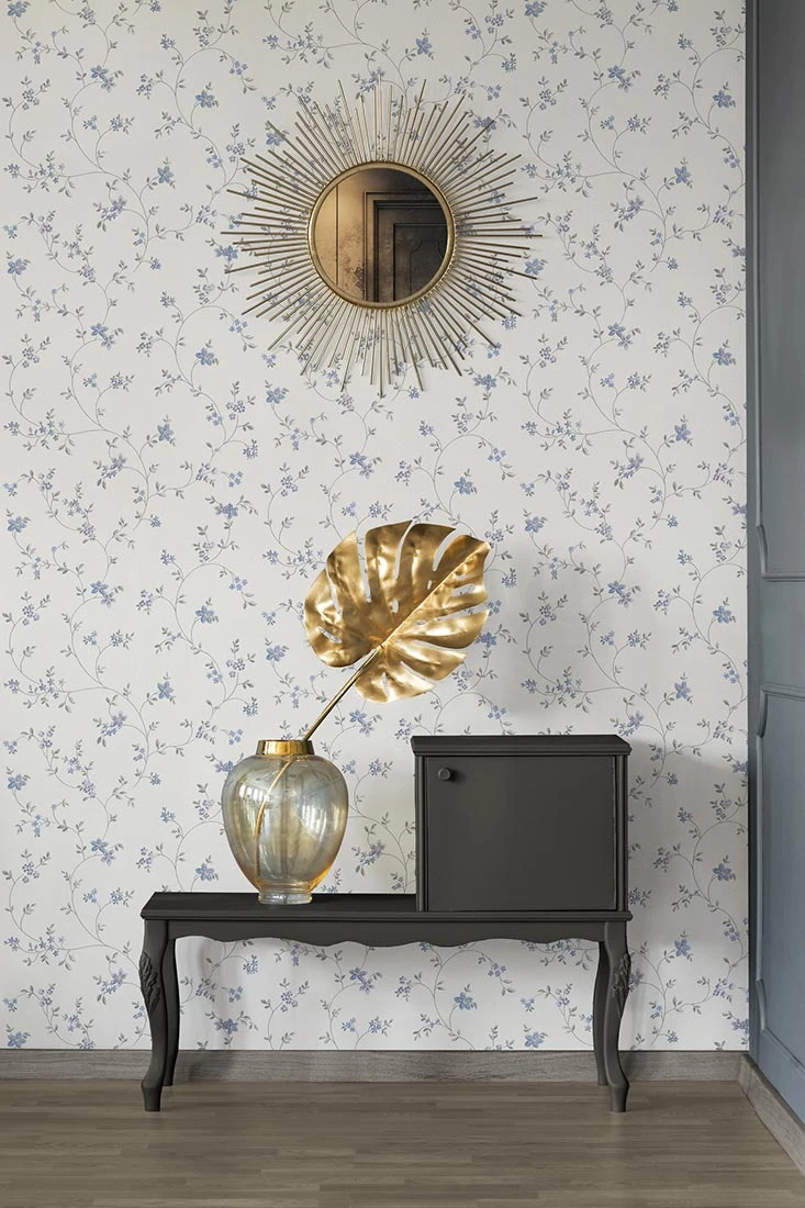 Tapete Diana Blau – Bild 3