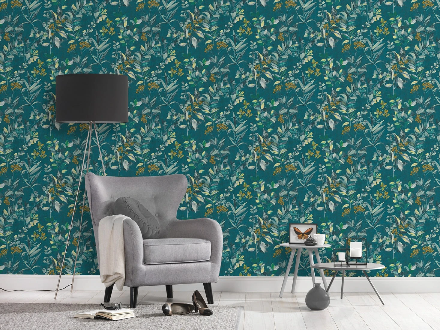 Tapete Ella Petrol – Bild 3