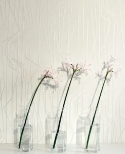 Tapete Glacier Weiß