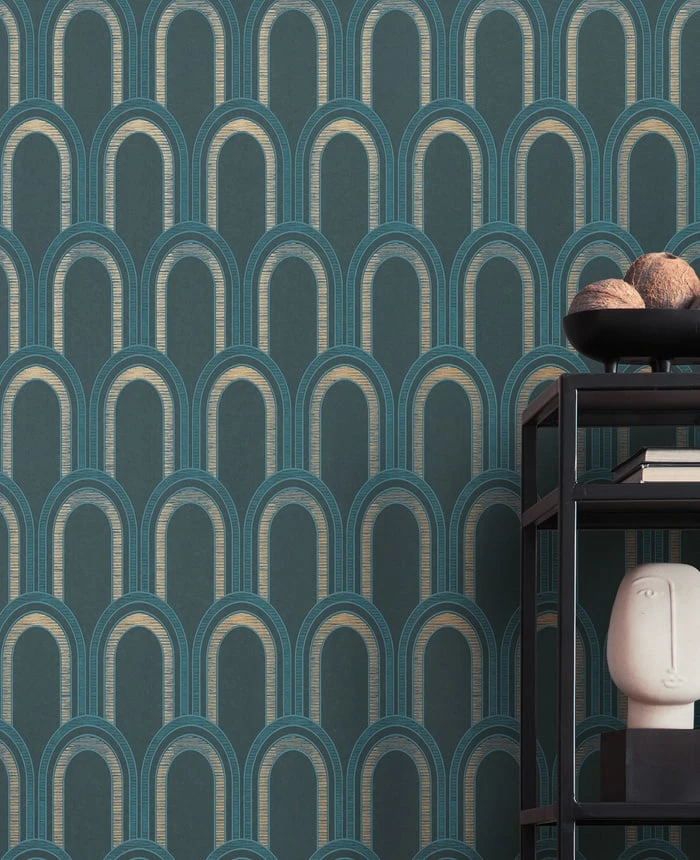 Tapete Gloriette Petrol