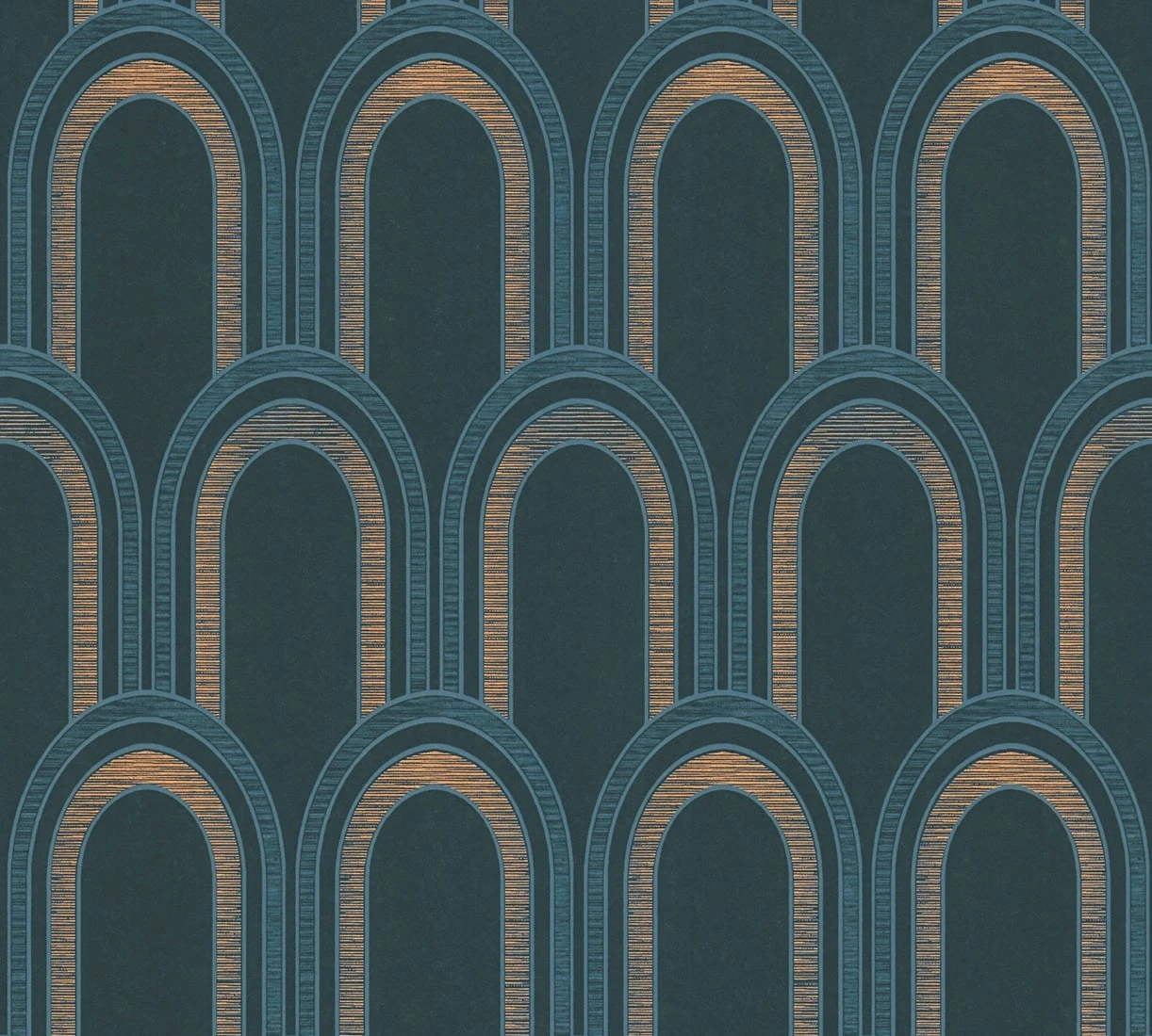 Tapete Gloriette Petrol – Bild 5