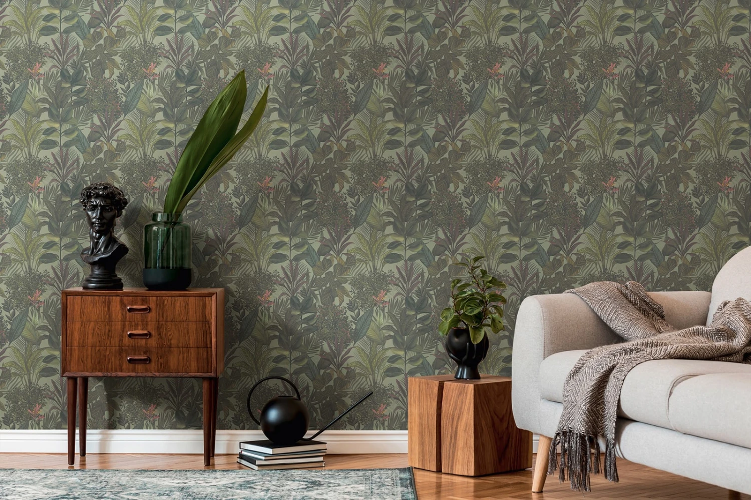 Tapete Jardin Grün – Bild 4