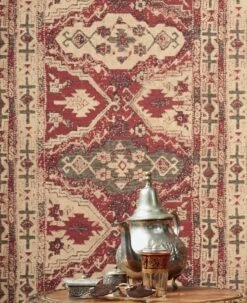 Tapete Marrakesch Rot