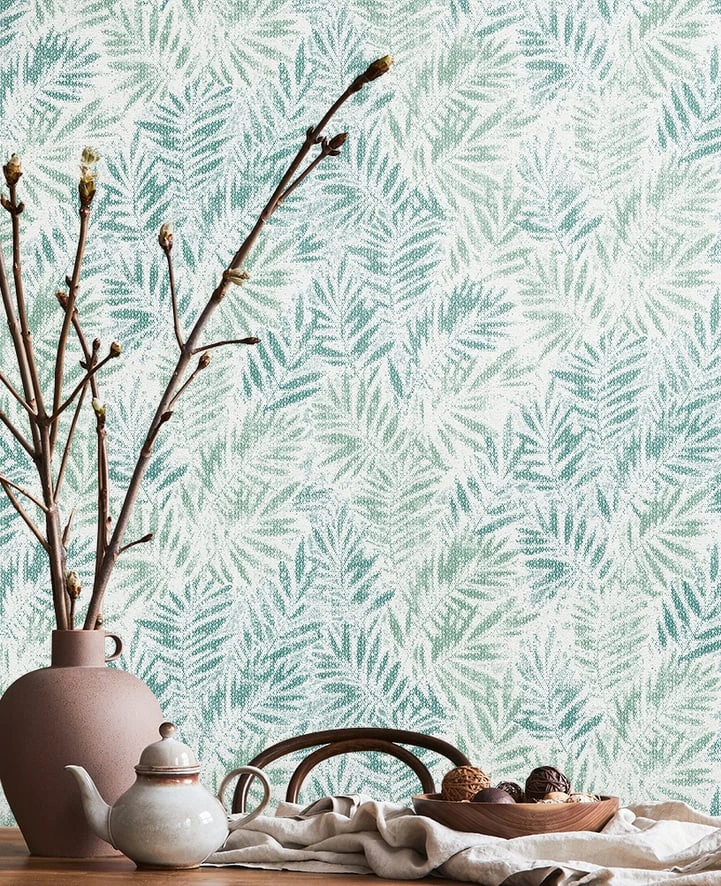 Tapete Nordby Grün