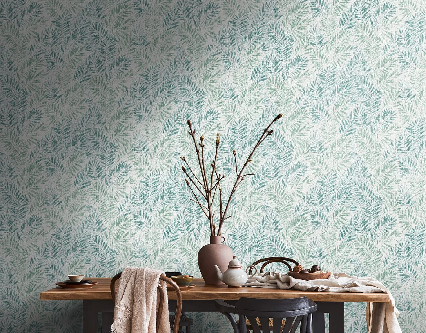 Tapete Nordby Grün – Bild 2