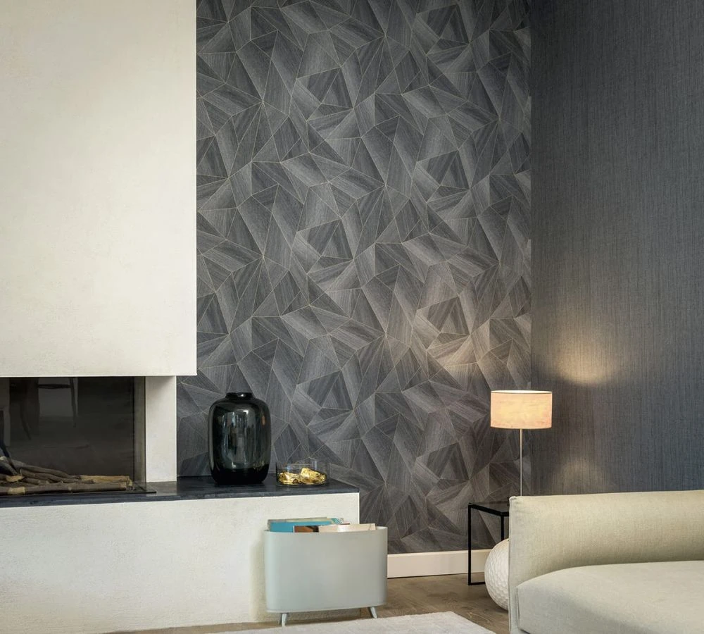 Tapete Otav Anthrazit – Bild 3