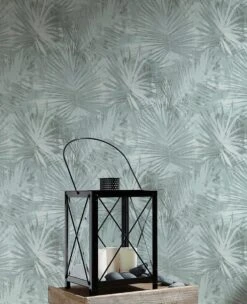 Tapete Paisley Grün