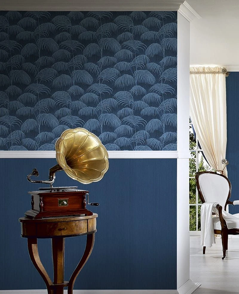 Tapete Palm Blau – Bild 2