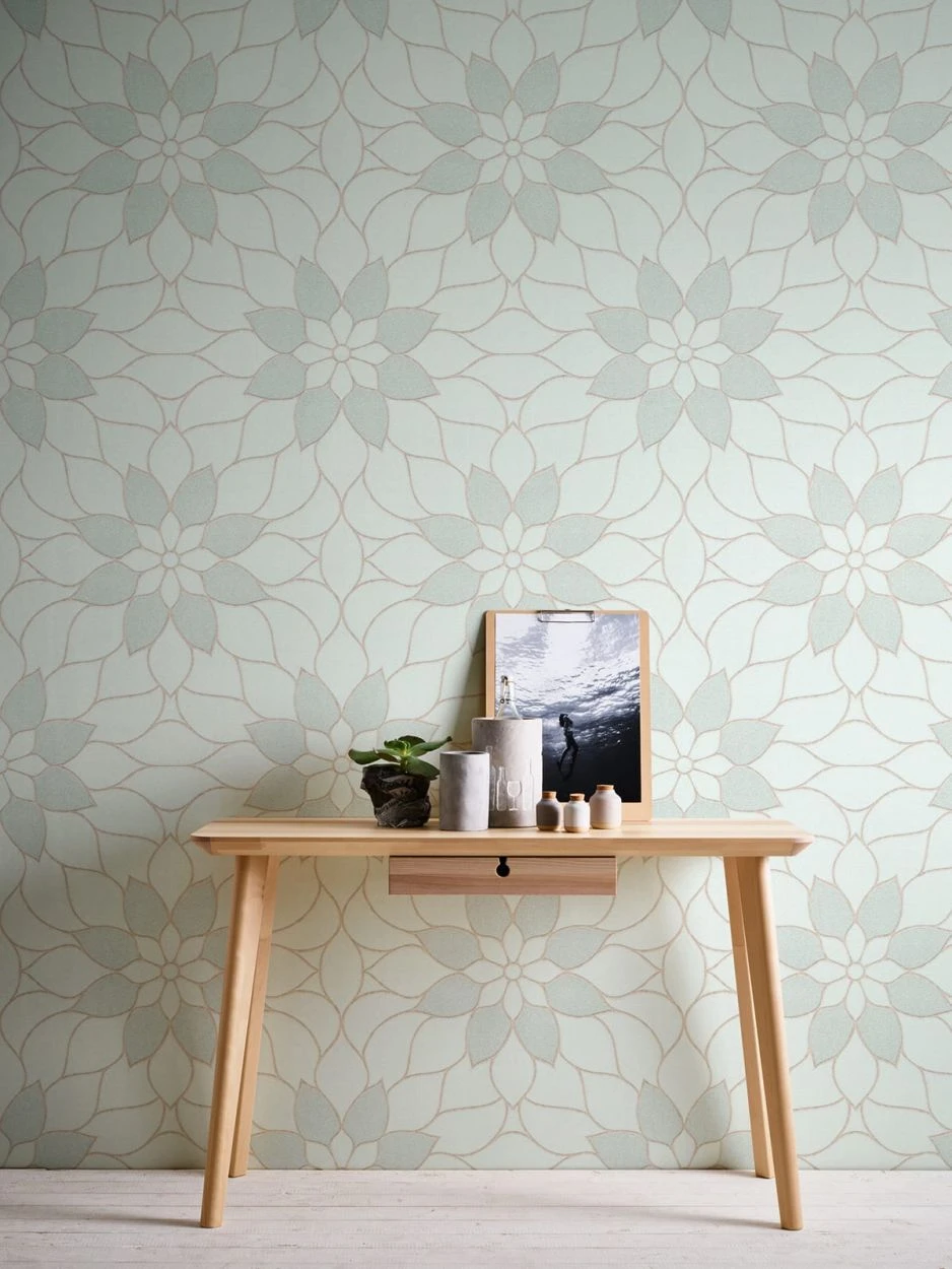 Tapete Rayana Blau – Bild 2