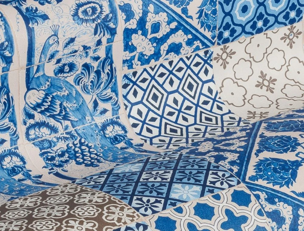 Tapete Salvatore Blau – Bild 4