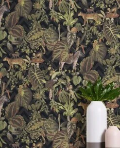 Tapete Tropicana Anthrazit