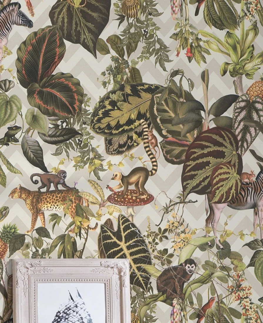 Tapete Tropicana Beige