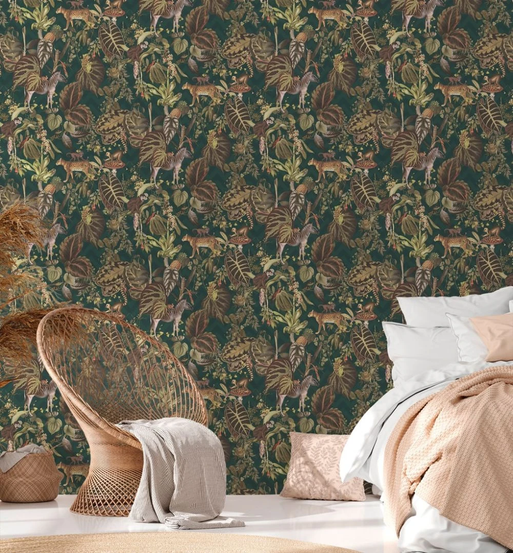 Tapete Tropicana Grün – Bild 4