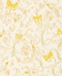 Tapete Versace Barocco Creme