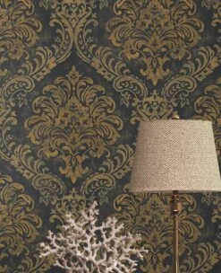 Tapete Wien Anthrazit